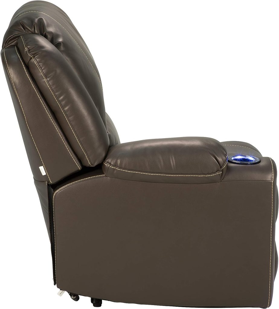 Thomas Payne 759229 Majestic Chocolate 30 x 38 x 40 RV Modular Theater Seating Right Hand Recliner