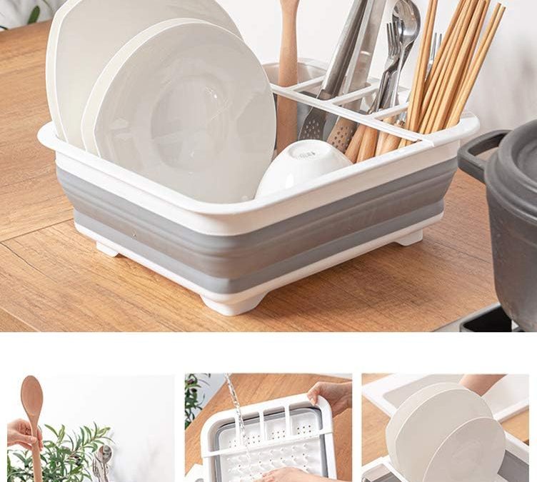 Fafcitvz Collapsible Dish Drying Rack Review