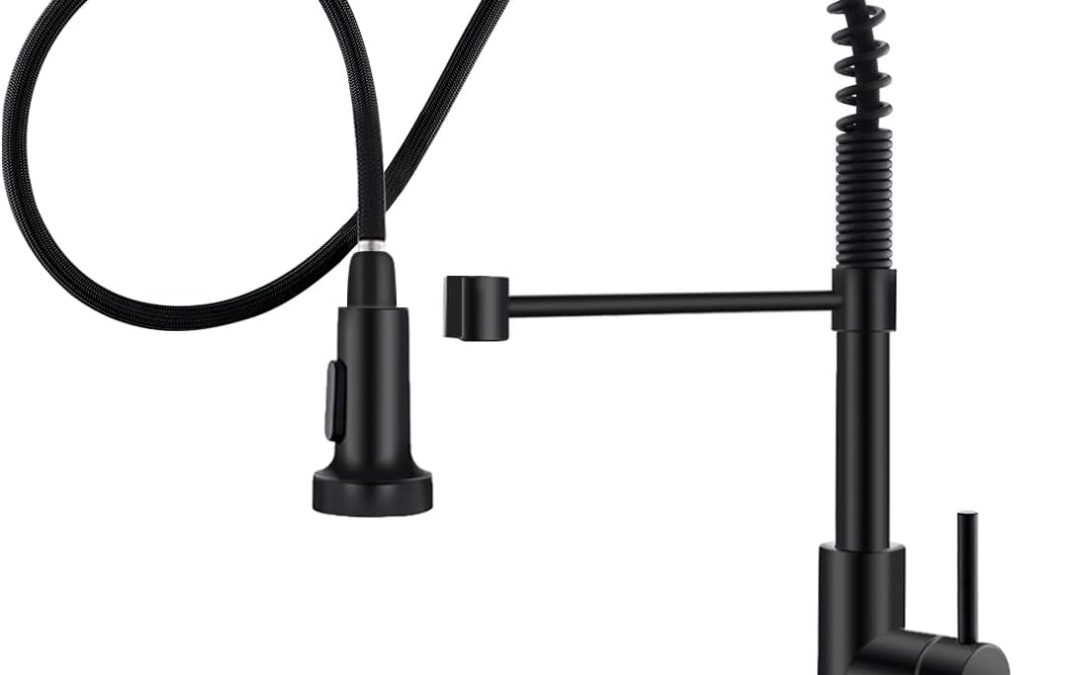 OWOFAN Black Kitchen Faucet Review