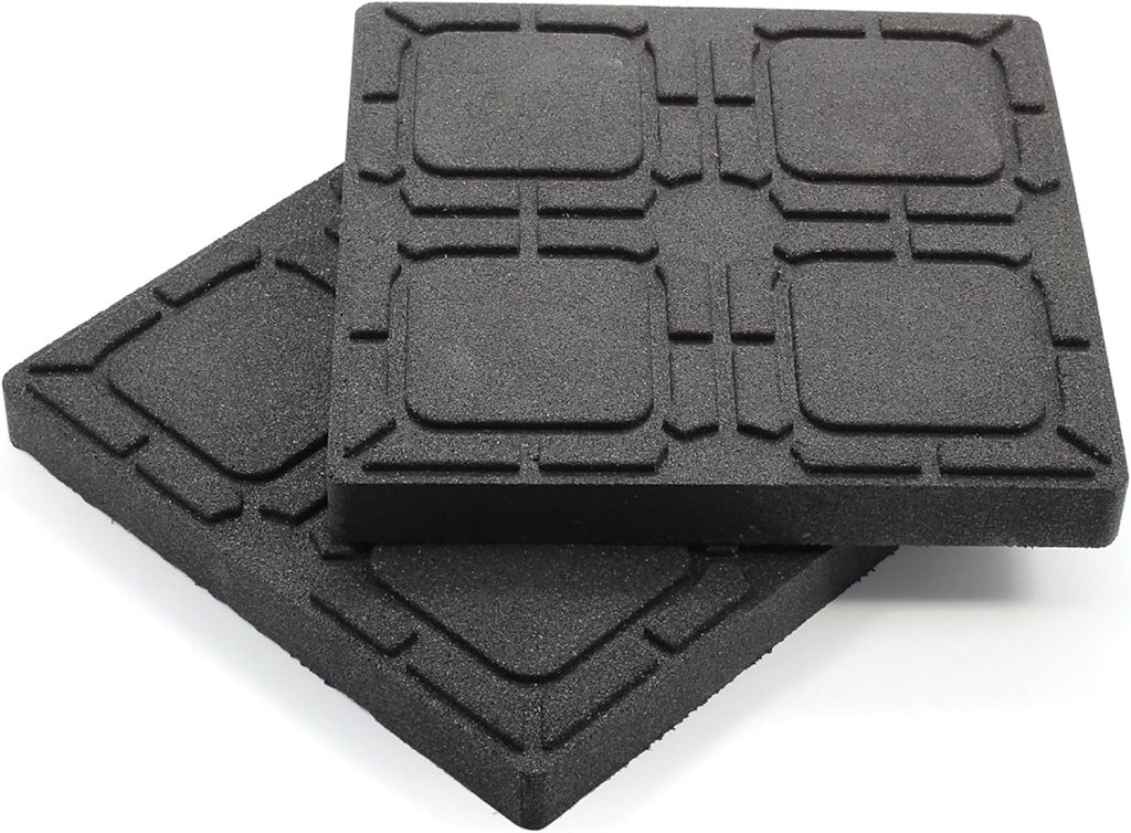 Camco Camper/RV Leveling Block Flex Pad | Features Flexible Non-Slip Design Crafted of UV-Resistant Weatherproof Recycled Material | Great for Gravel, Tree Roots, and Uneven Surfaces | 2-Pk (44600) Camco Camper/RV Leveling Block Flex Pad | Features Flexible Non-Slip Design Crafted of UV-Resistant Weatherproof Recycled Material | Great for Gravel, Tree Roots, and Uneven Surfaces | 2-Pk (44600)