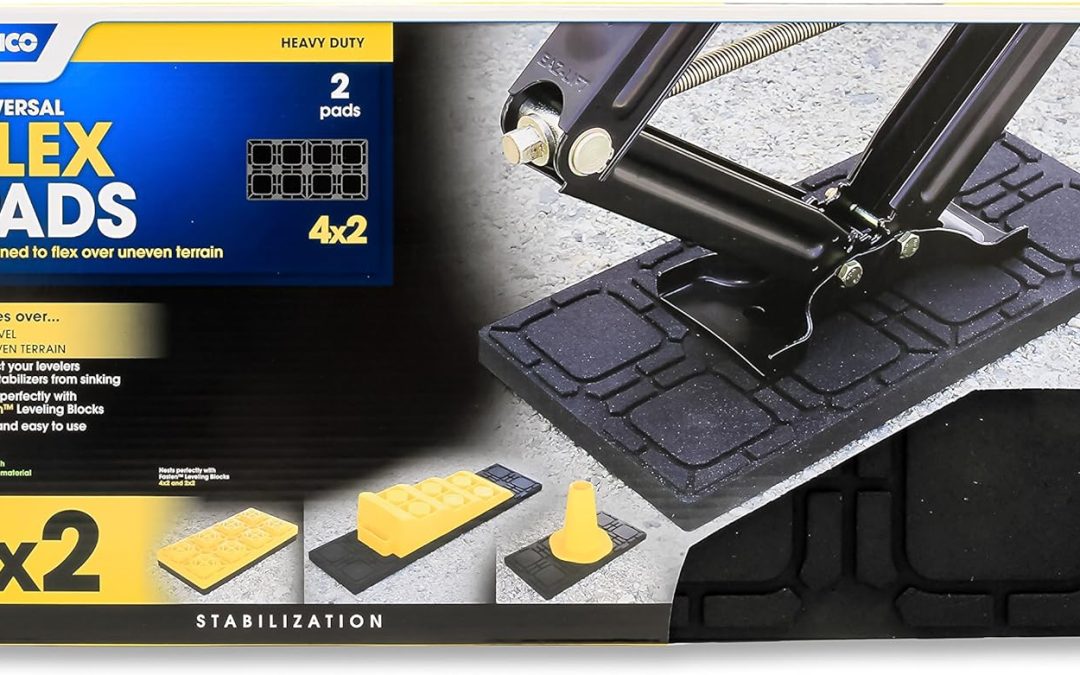 Camco Camper/RV Leveling Block Flex Pad Review